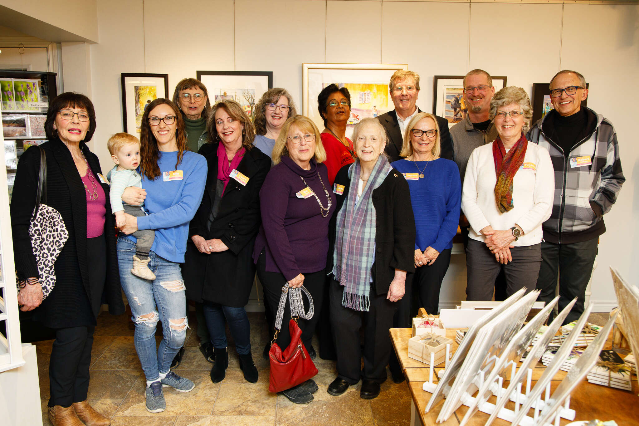 Provincial Government Grant Empowers the South Simcoe Arts Council to Flourish - 1000 Words Artists & Authors in attendance