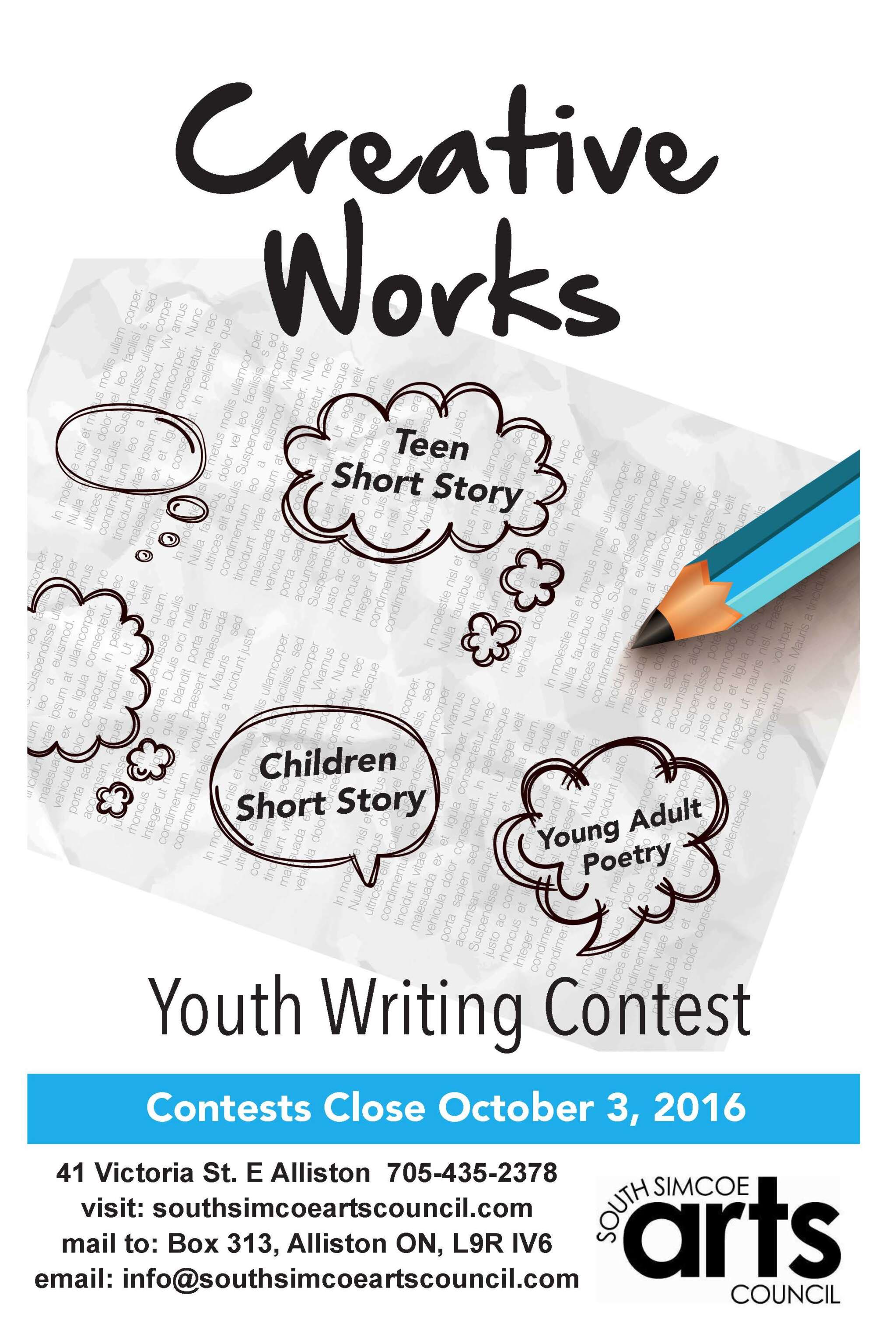 Creative Works Youth Writing Contest